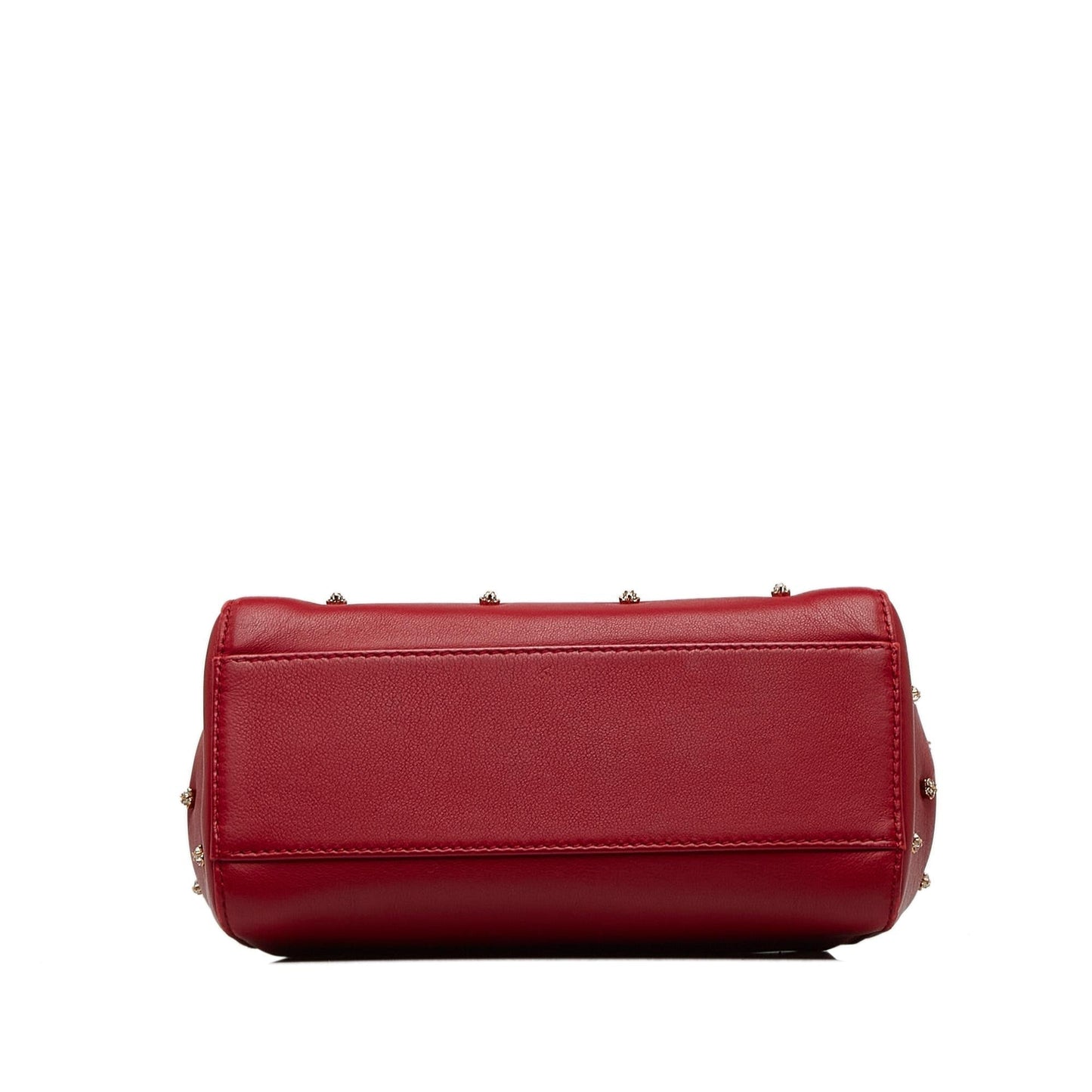 Fendi XS Studded Crystal Stars Peekaboo Iconic Satchel (SHG-qwNGea)
