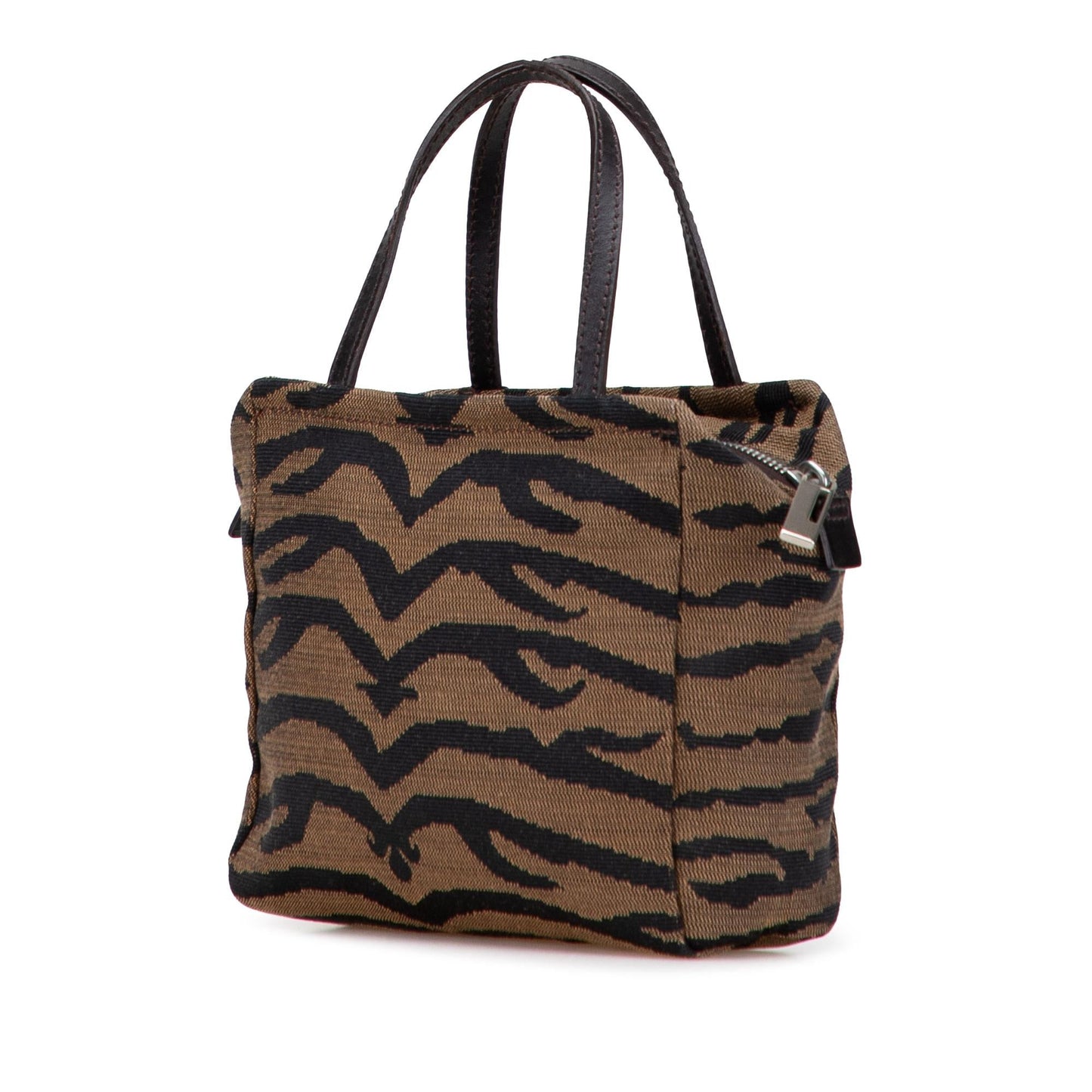 Fendi Luxury Canvas Red Handbag Style 2