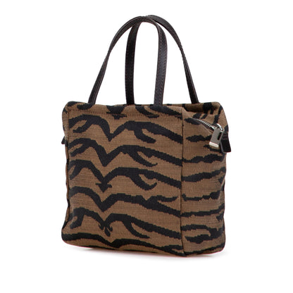 Fendi Luxury Canvas Red Handbag Style 2