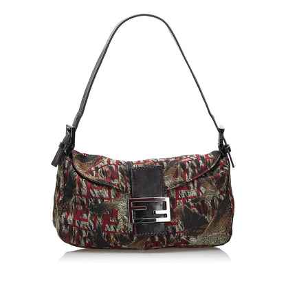 Fendi Zucca Bird Baguette (SHG-4MNS3d)
