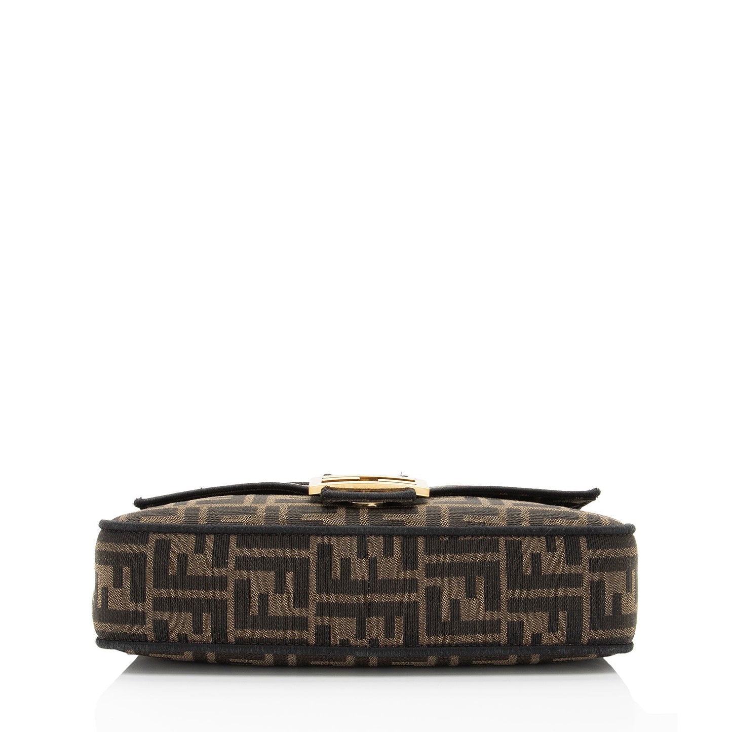 Fendi Zucca Calfskin Baguette Shoulder Bag (SHF-J0QlAm)