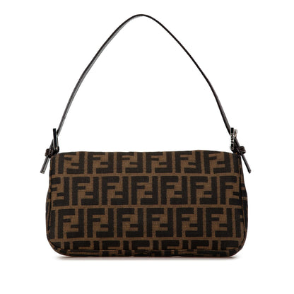 Fendi Zucca Canvas Baguette (SHG-MqP0Ux)