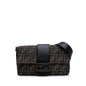 Fendi Baguette Canvas Red Shoulder Bag Style 32