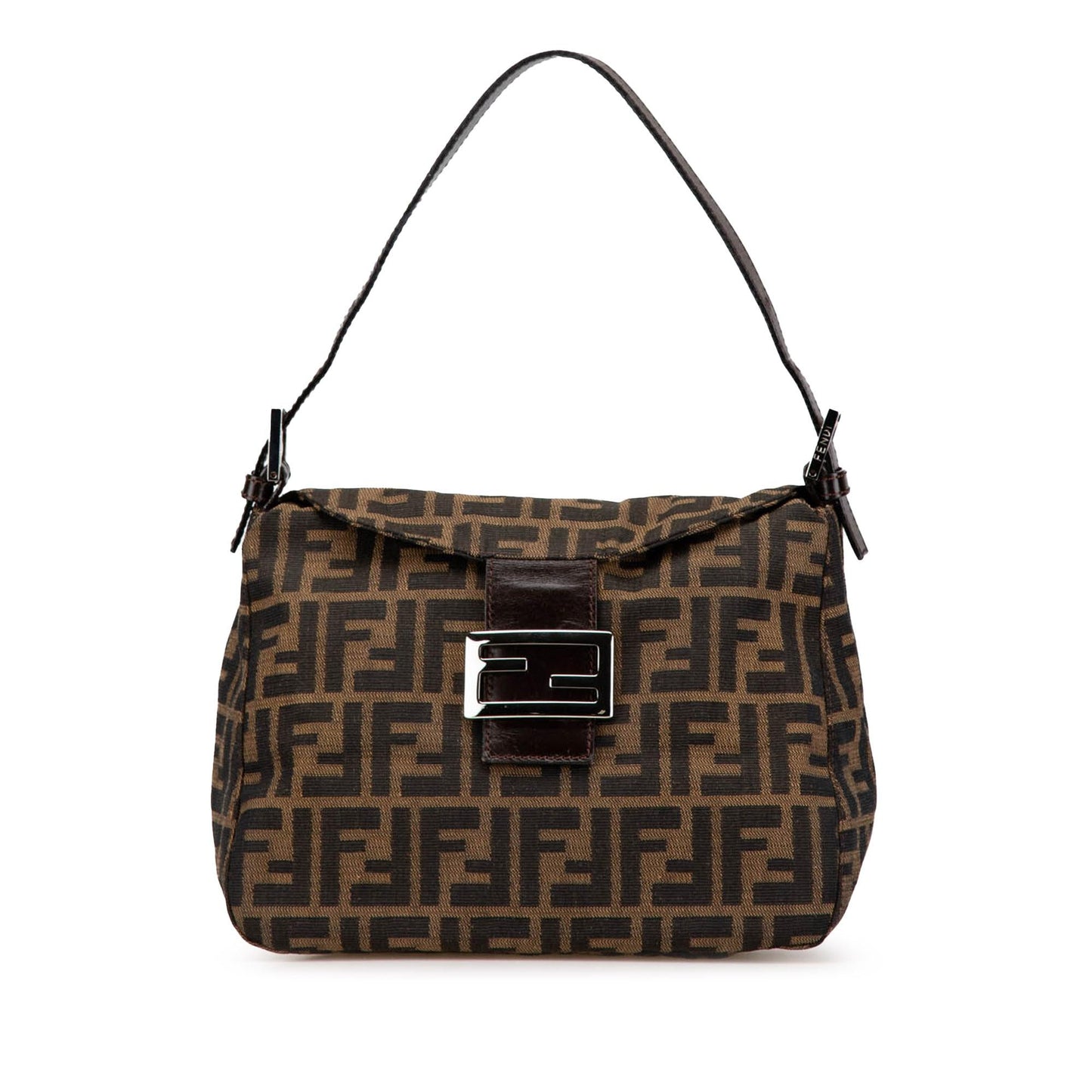 Fendi Luxury Canvas Red Shoulder Bag Style 7