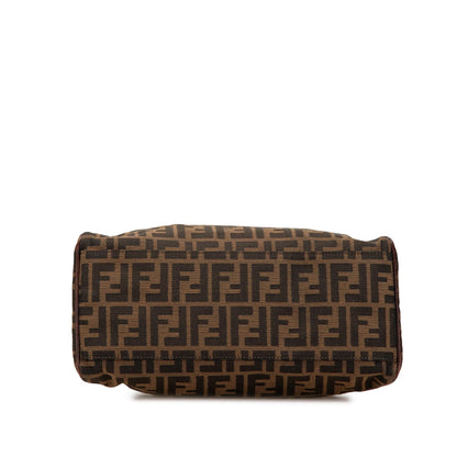 Fendi Roll Canvas Red Tote Bag
