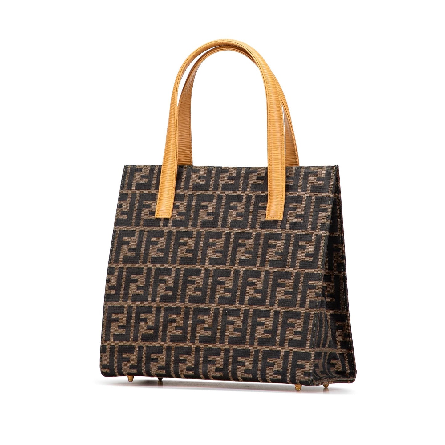 Fendi Tote Canvas Red Tote Bag Style 14