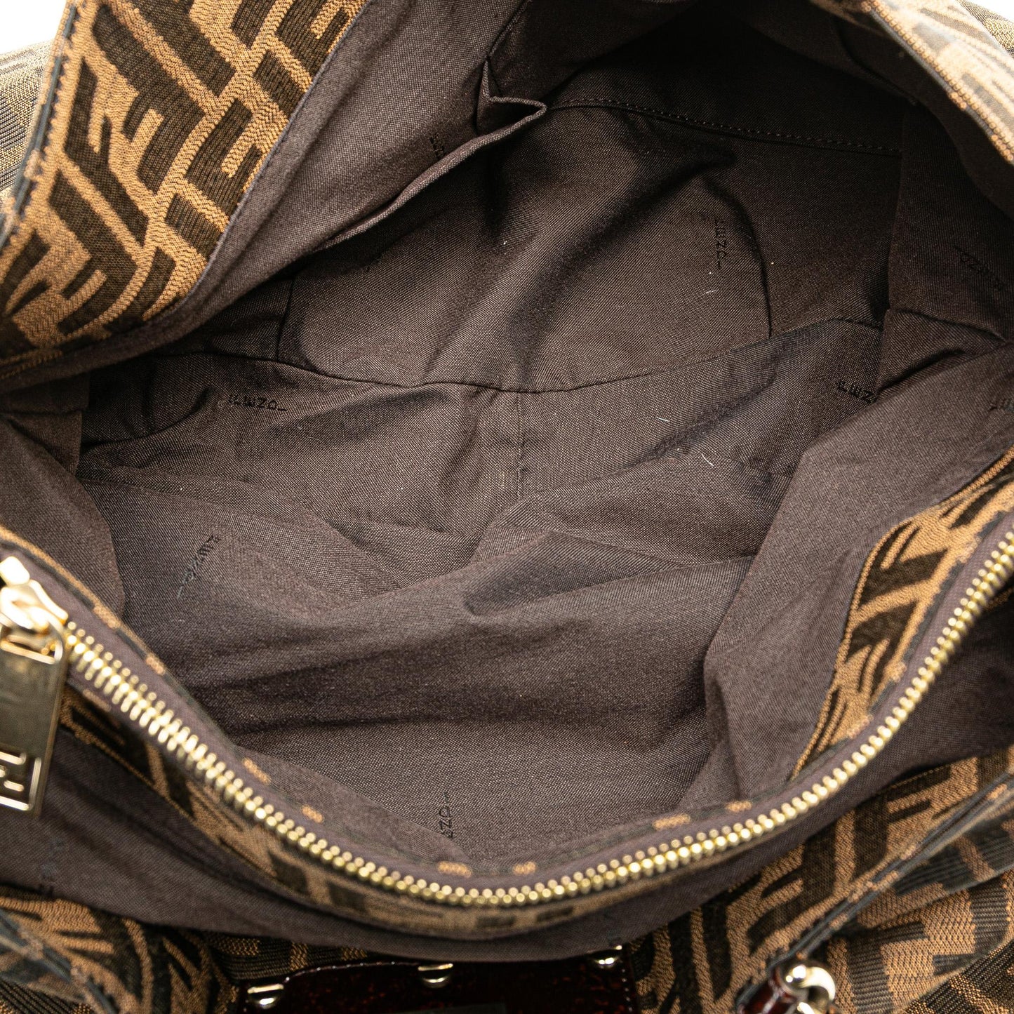 Fendi Tote Canvas Red Tote Bag Canvas