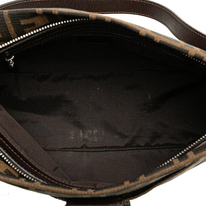 Fendi Zucca Canvas Shoulder Bag (SHG-7QcrUN)