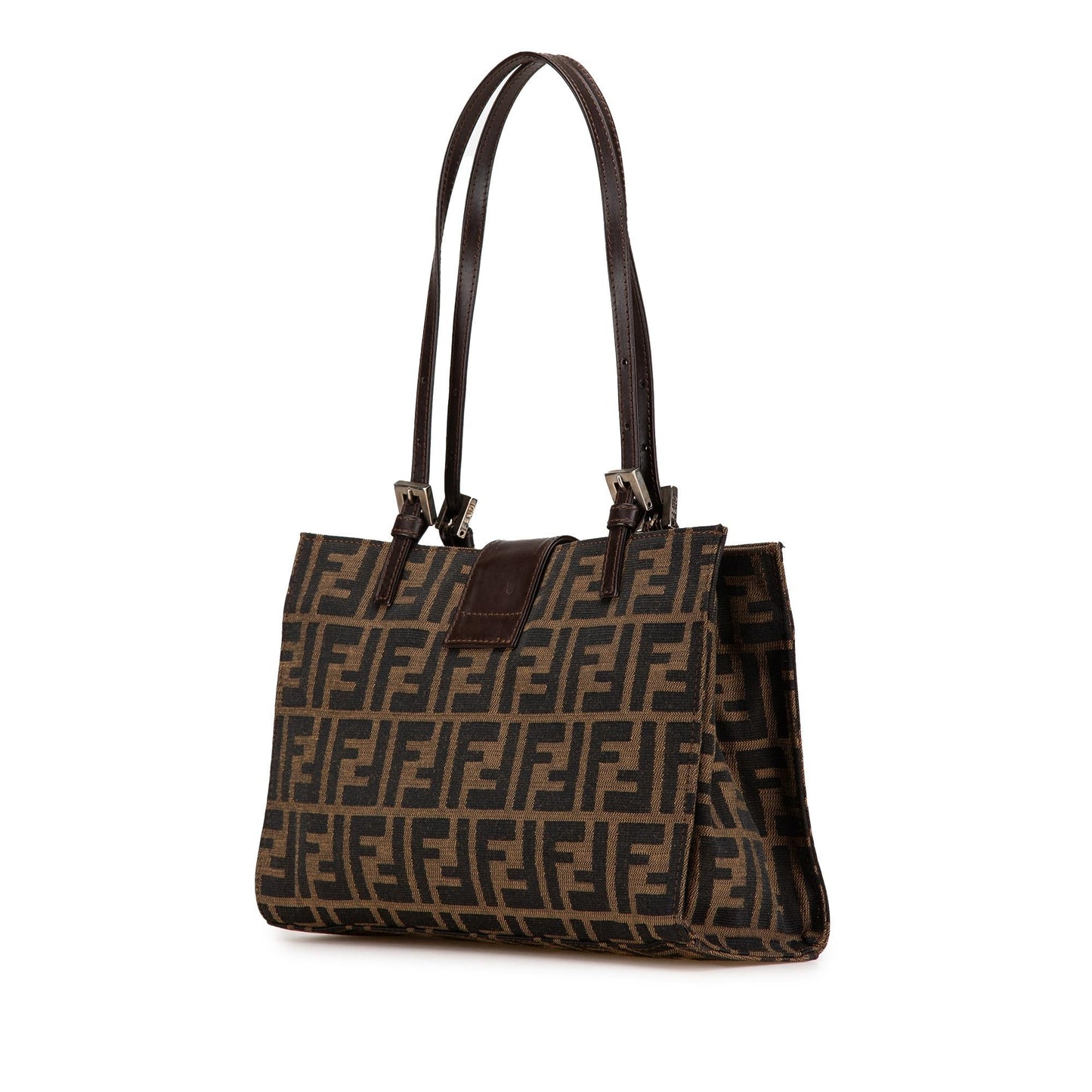 Fendi Luxury Canvas Red Shoulder Bag