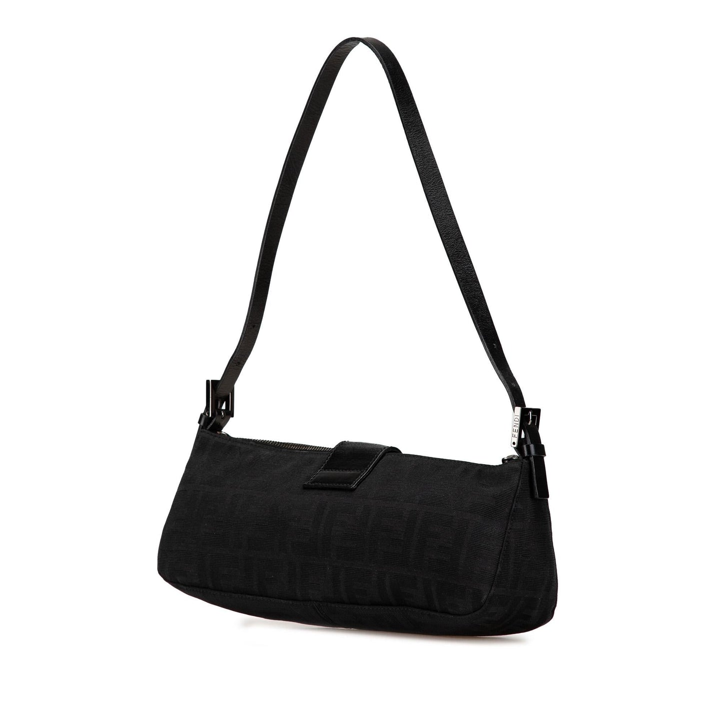 Fendi Baguette Canvas Red Shoulder Bag Style 11