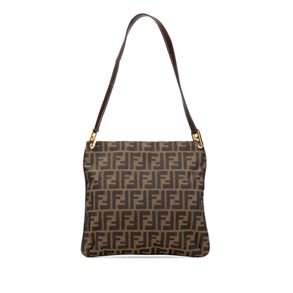 Fendi Luxury Canvas Red Shoulder Bag Style 12