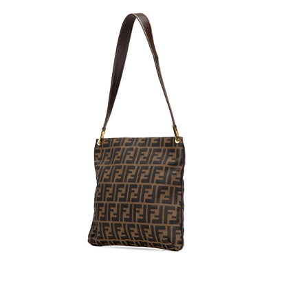 Fendi Luxury Canvas Red Shoulder Bag Style 12