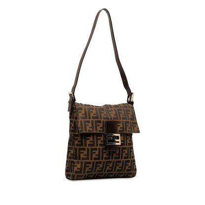 Fendi Luxury Canvas Red Shoulder Bag Style 18