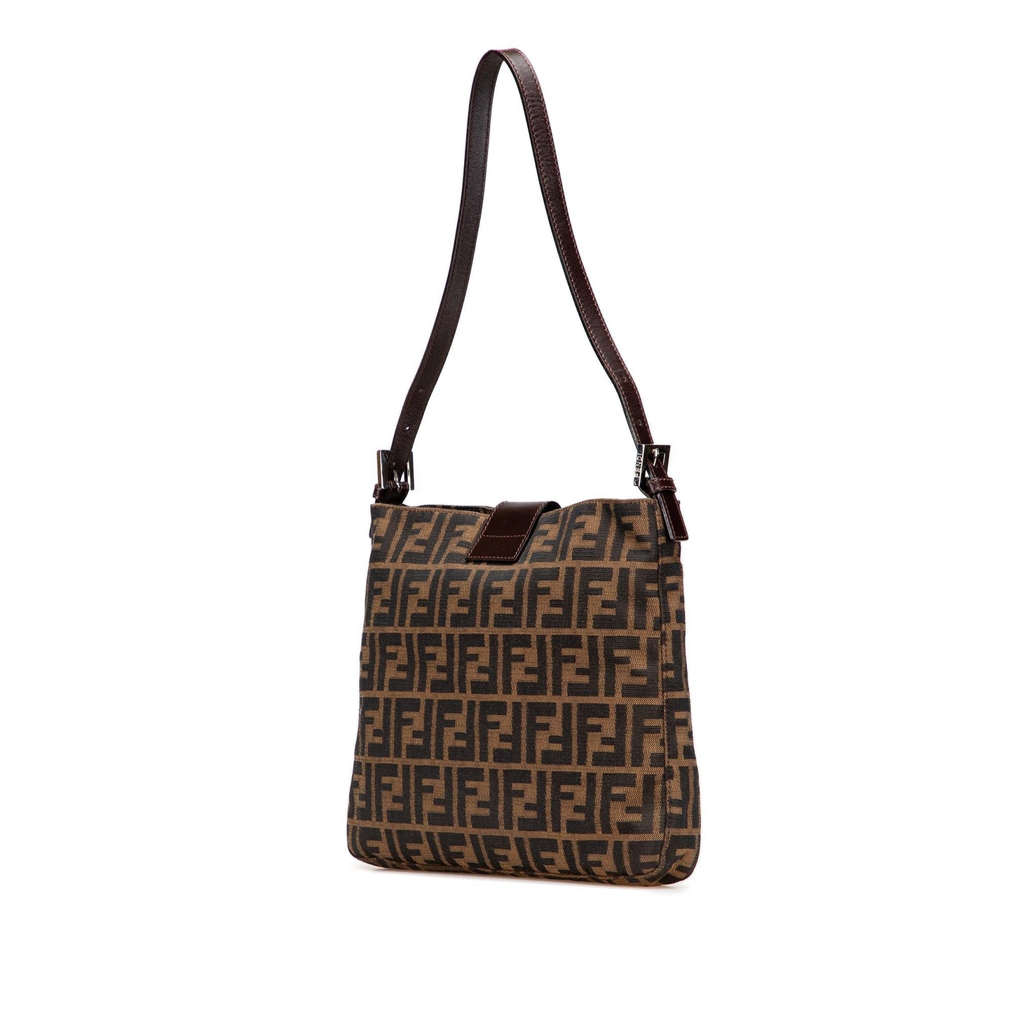 Fendi Luxury Canvas Red Shoulder Bag Style 15