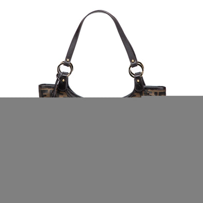 Fendi Baguette Canvas Red Shoulder Bag Style 34