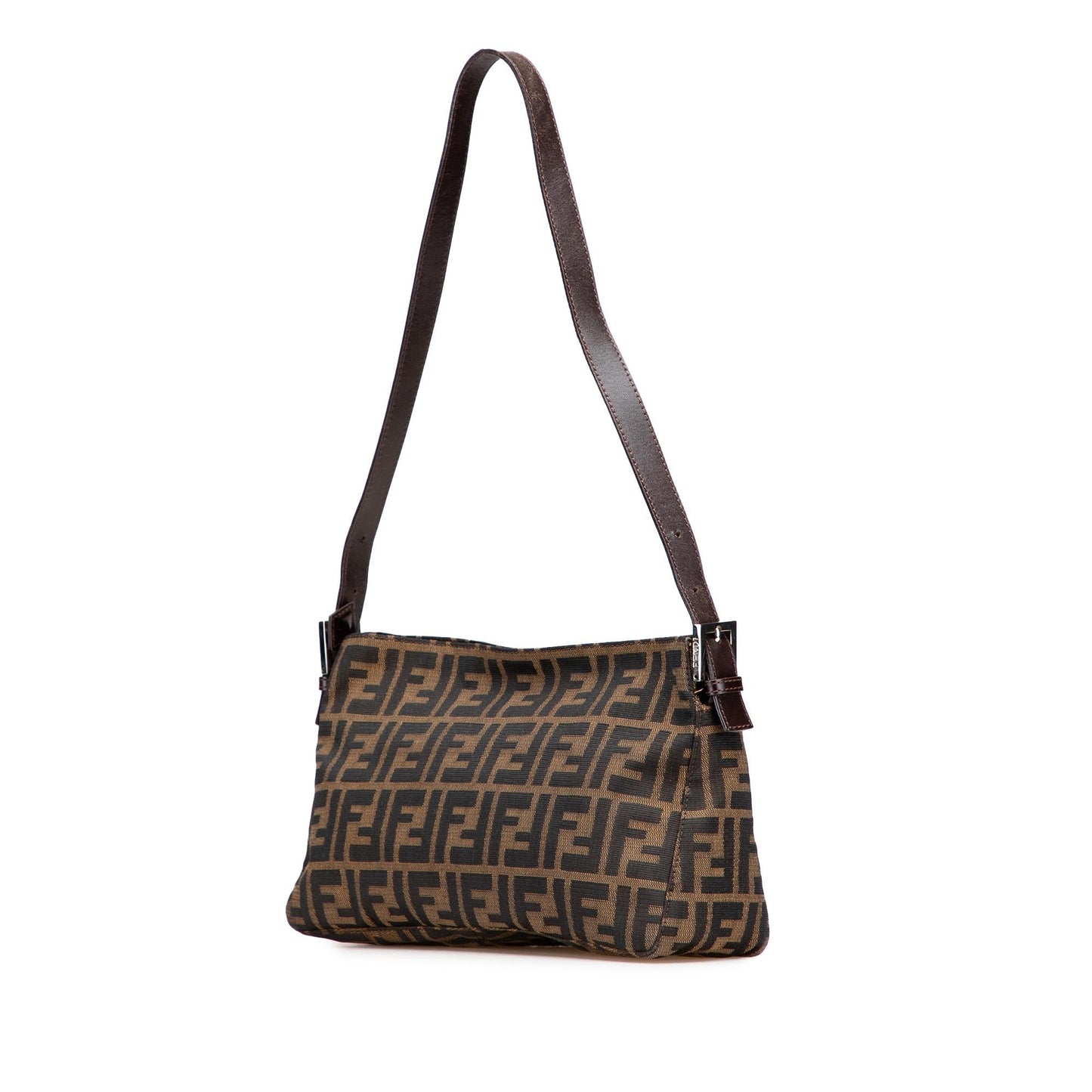 Fendi Luxury Canvas Red Shoulder Bag Style 21
