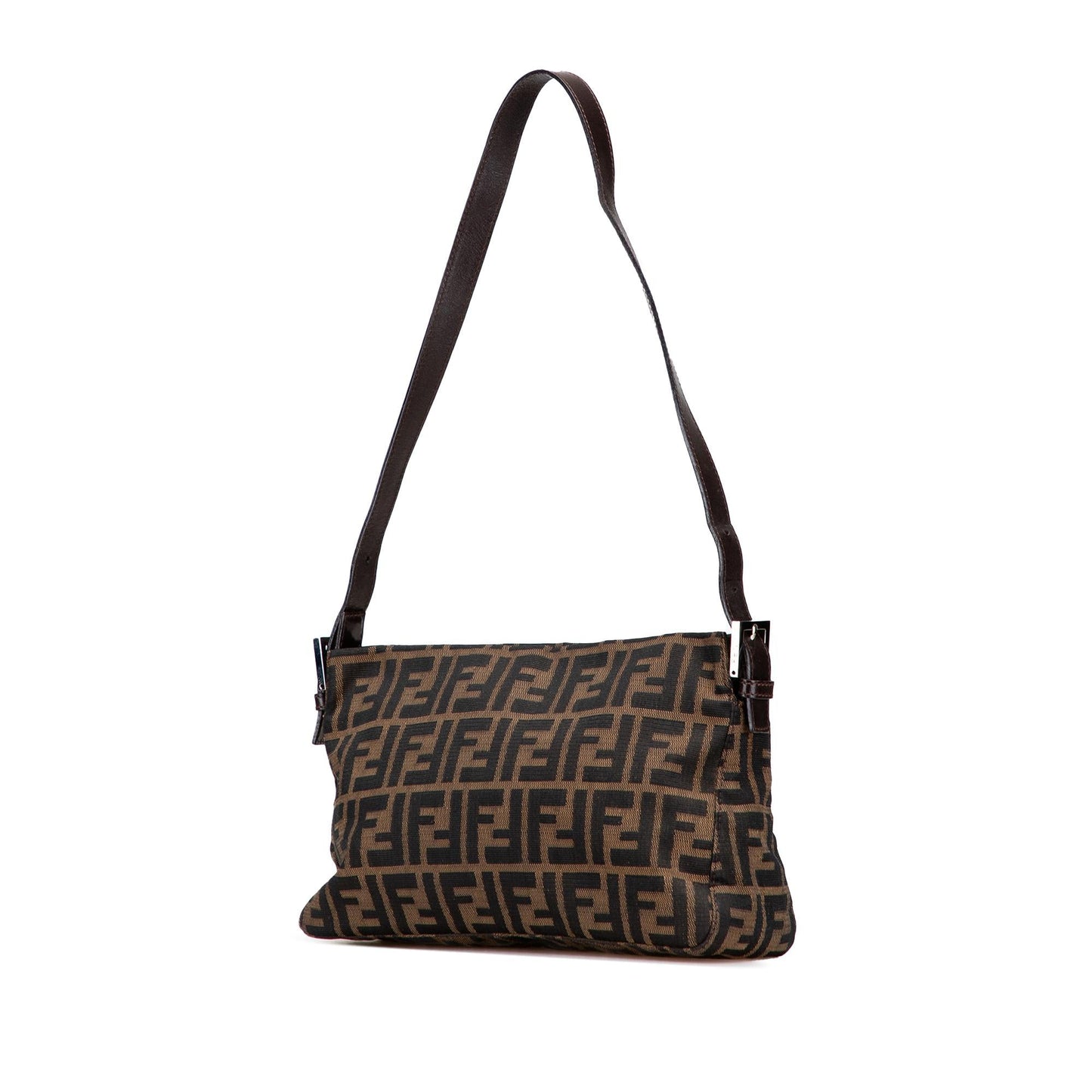 Fendi Luxury Canvas Red Shoulder Bag Style 22