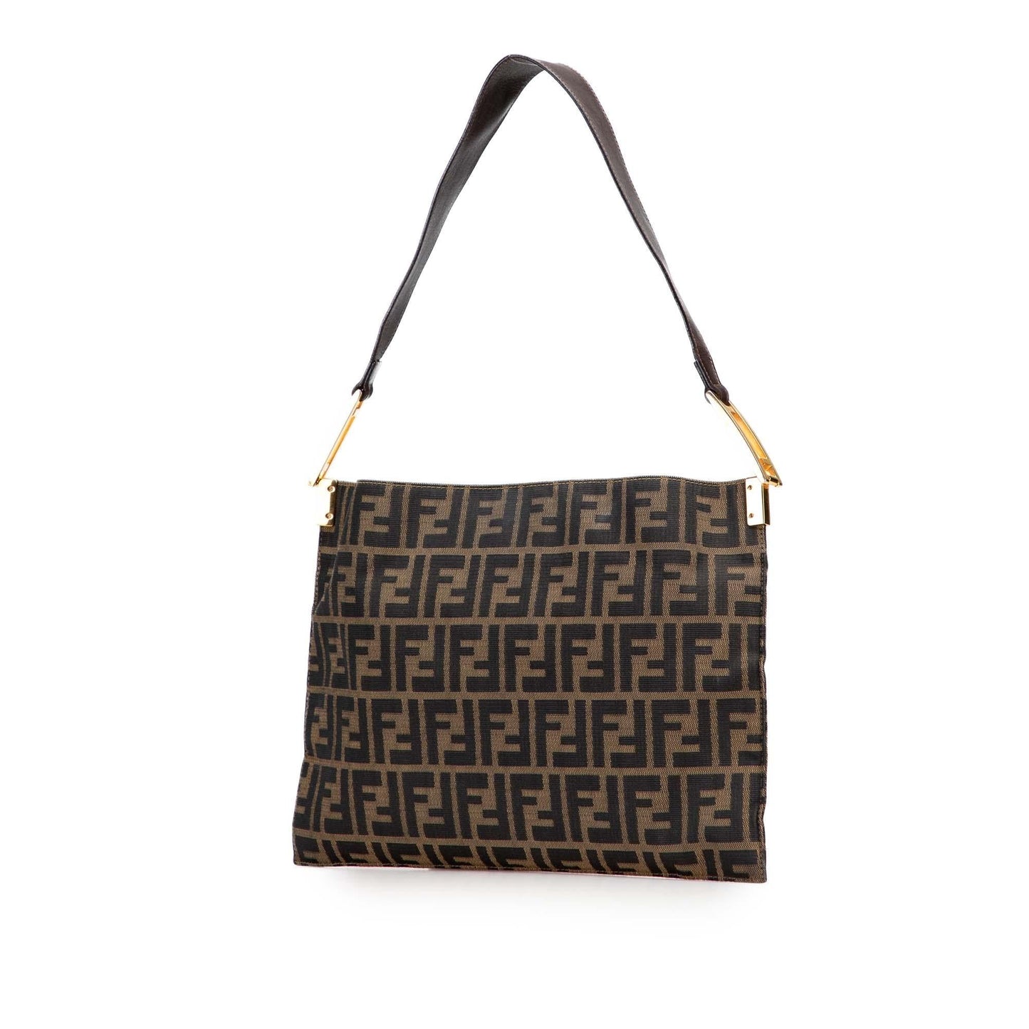 Fendi Luxury Canvas Red Shoulder Bag Style 28