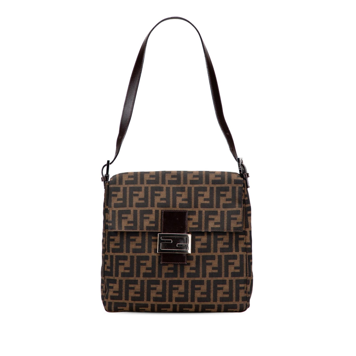 Fendi Luxury Canvas Red Shoulder Bag Style 29