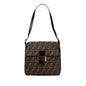 Fendi Luxury Canvas Red Shoulder Bag Style 29