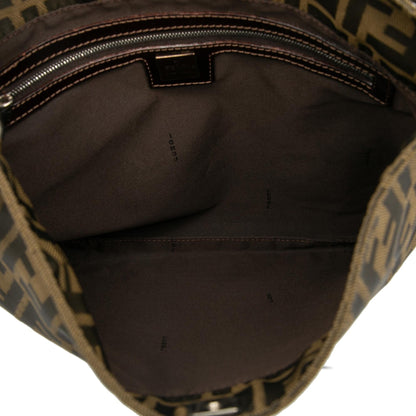 Fendi Luxury Canvas Red Shoulder Bag Style 34