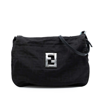 Fendi Luxury Canvas Red Shoulder Bag Style 38