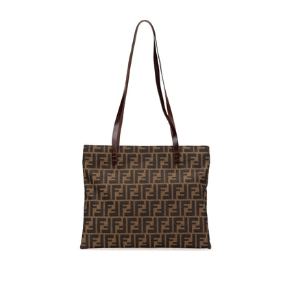 Fendi Tote Canvas Red Tote Bag Style 12