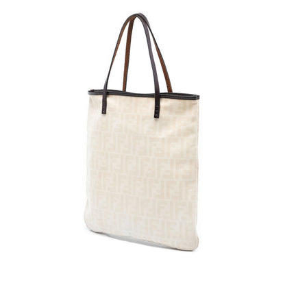 Fendi Tote Canvas Red Tote Bag Style 25