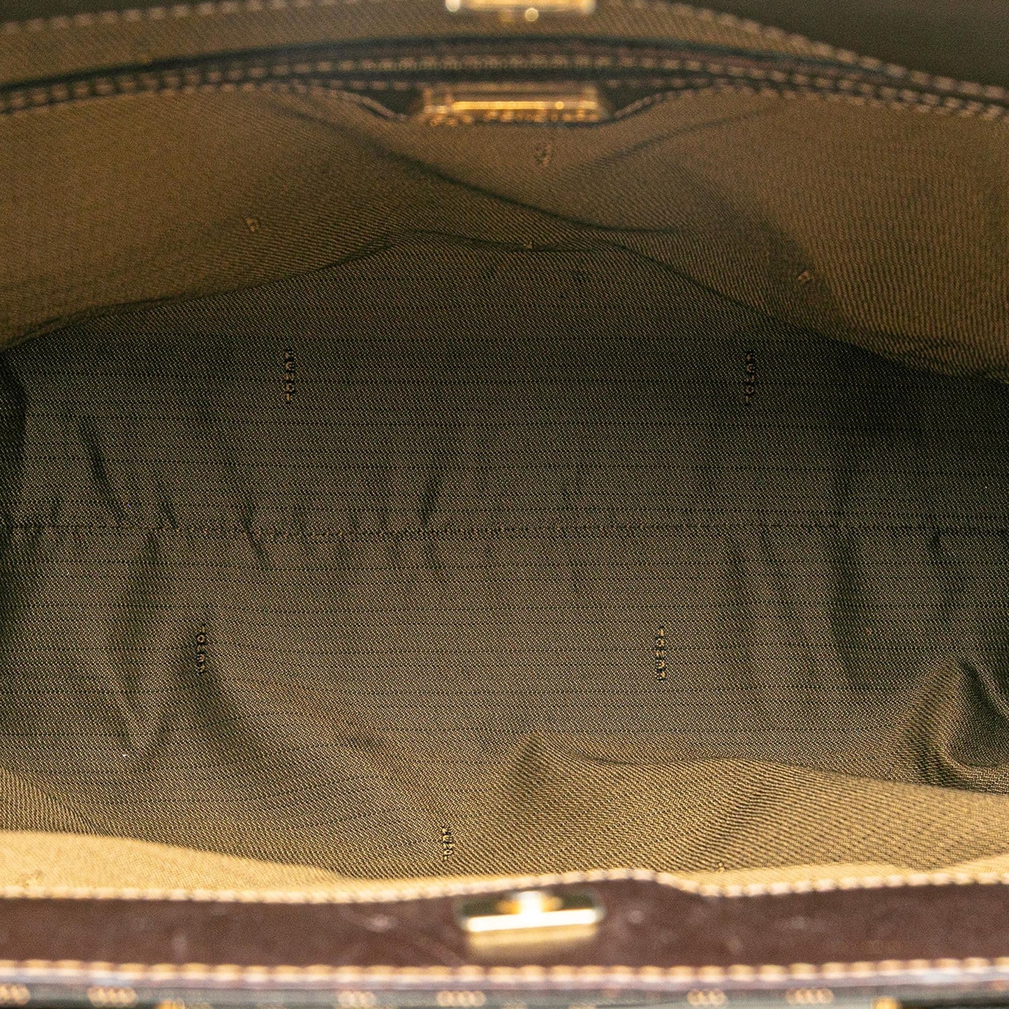 Fendi Tote Canvas Red Tote Bag Style 22