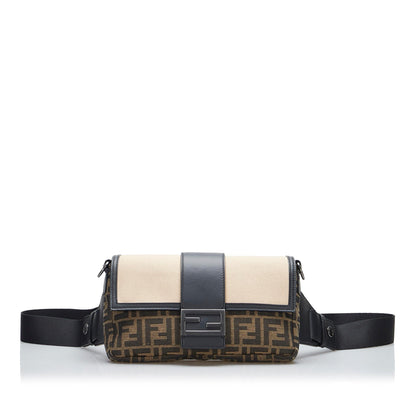 Fendi Zucca Convertible Belt Bag (SHG-PqiwqL)