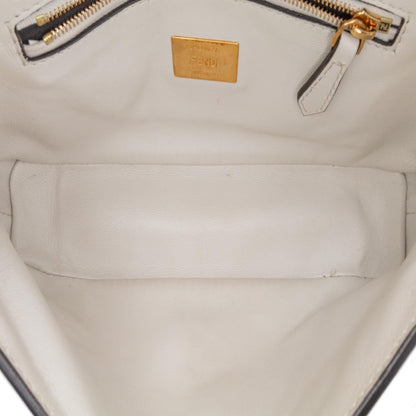 Fendi Zucca Embossed Chain Midi Baguette Shg-Twwttm