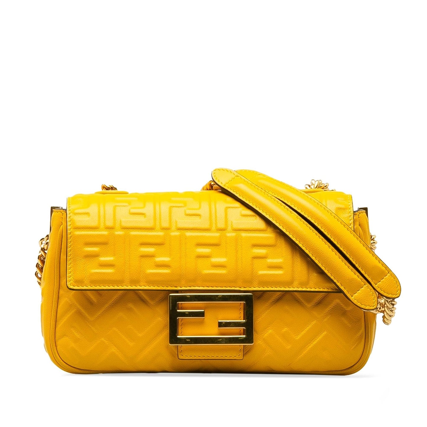 Fendi Baguette Zucca Red Shoulder Bag Style 4