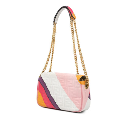 Fendi Baguette Leather Red Shoulder Bag Style 15