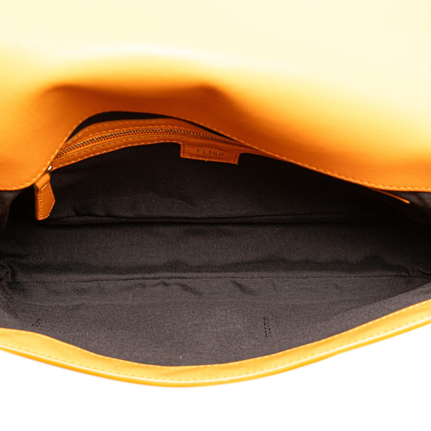 Fendi Zucca Embossed Leather Baguette Satchel (SHG-yIkxmI)
