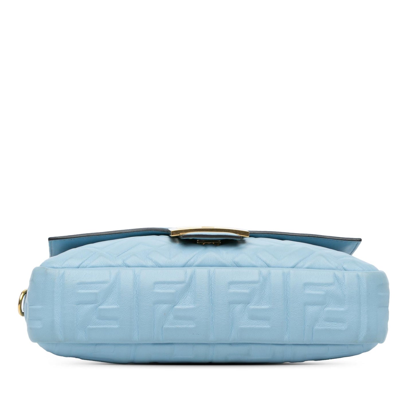 Fendi Zucchino Canvas Shine Bauletto Forever Shg-Bmkxtk