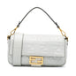 Fendi Baguette Leather Red Shoulder Bag Style 19