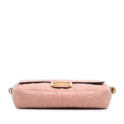 Fendi Baguette Leather Red Shoulder Bag Style 27