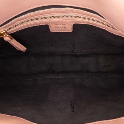 Fendi Baguette Leather Red Shoulder Bag Style 27