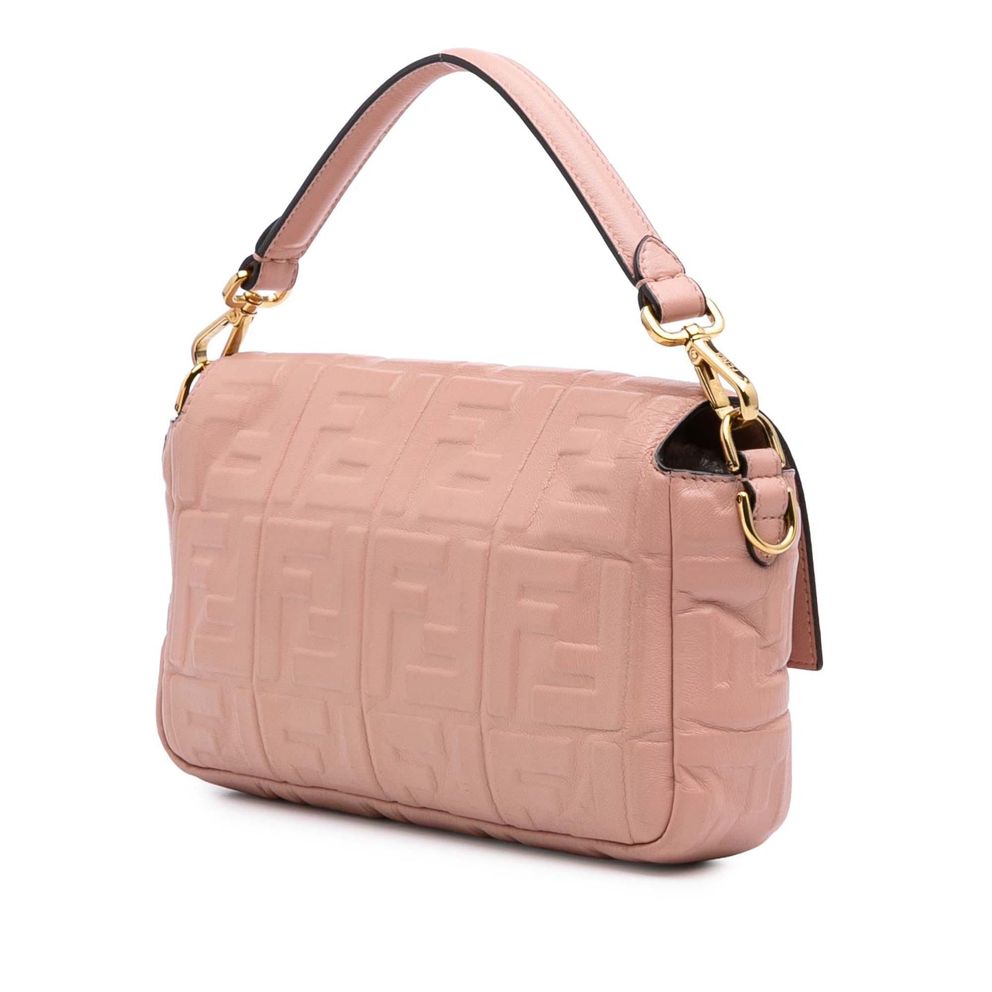 Fendi Baguette Leather Red Shoulder Bag Style 27
