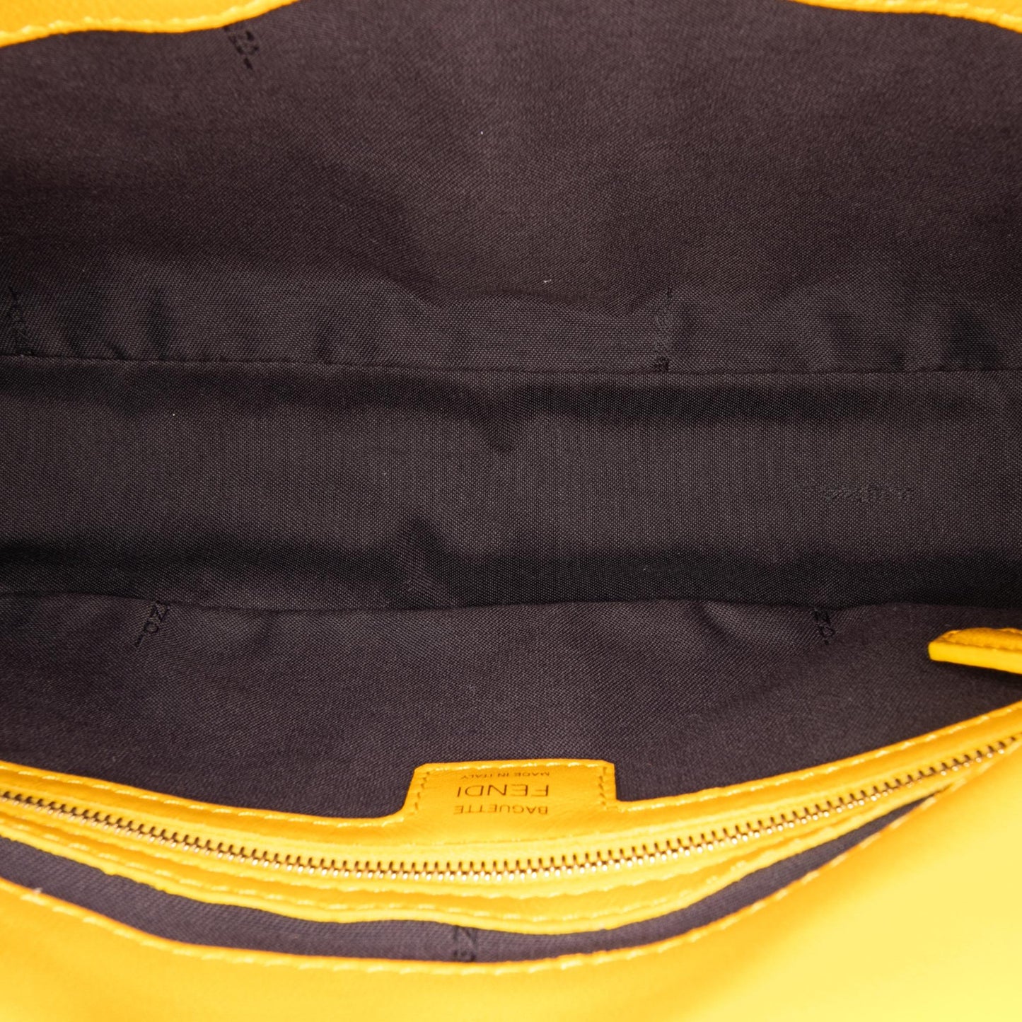 Fendi Baguette Leather Red Shoulder Bag Style 35