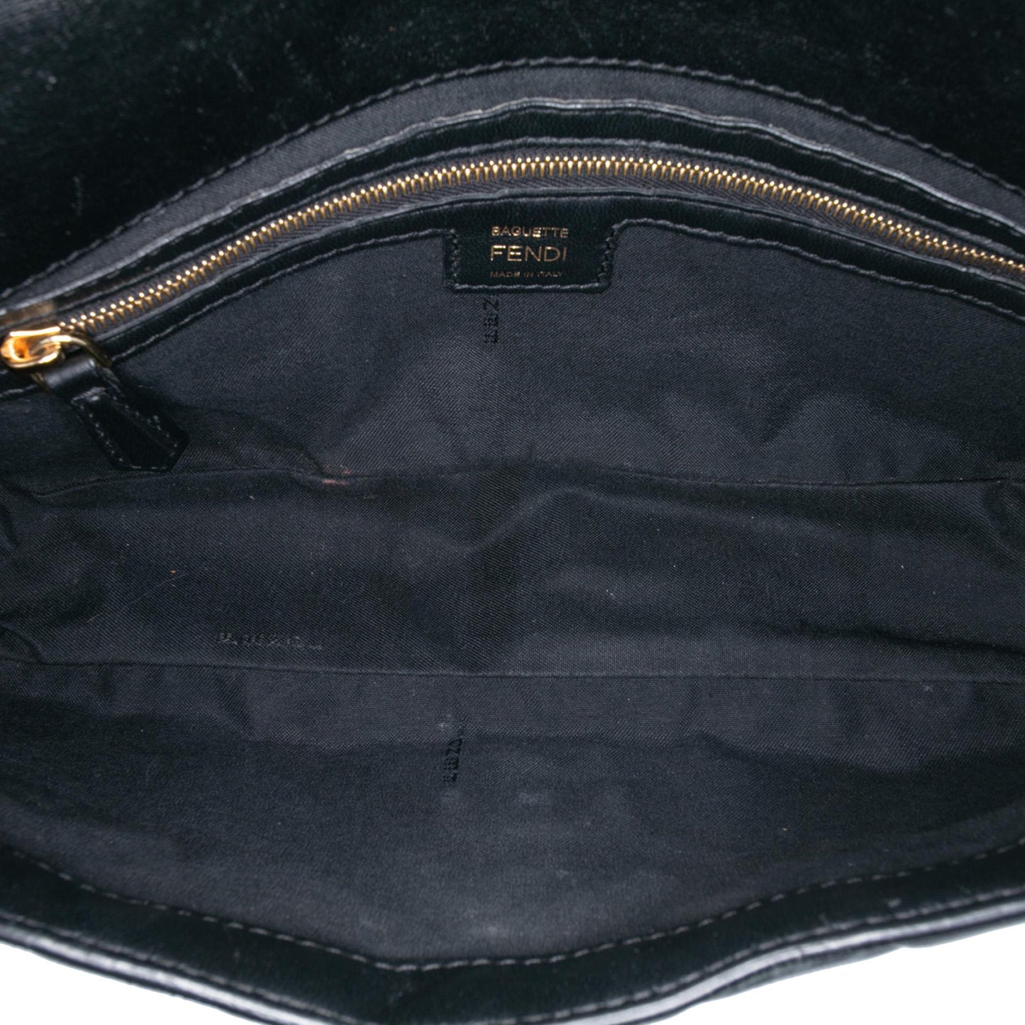 Fendi Baguette Leather Red Shoulder Bag Style 51