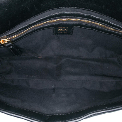 Fendi Baguette Leather Red Shoulder Bag Style 51