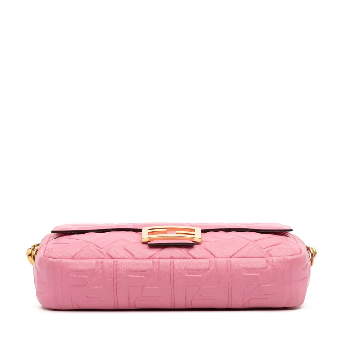 Fendi Baguette Leather Red Shoulder Bag Style 61