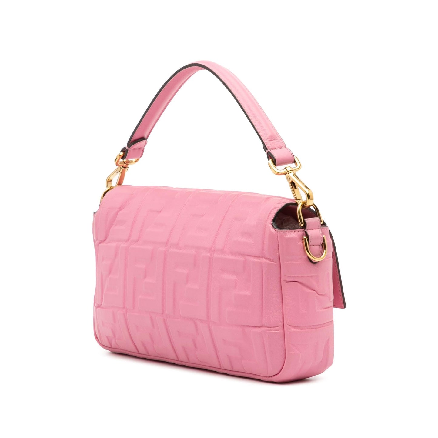 Fendi Baguette Leather Red Shoulder Bag Style 61