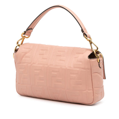 Fendi Baguette Leather Red Shoulder Bag Style 70