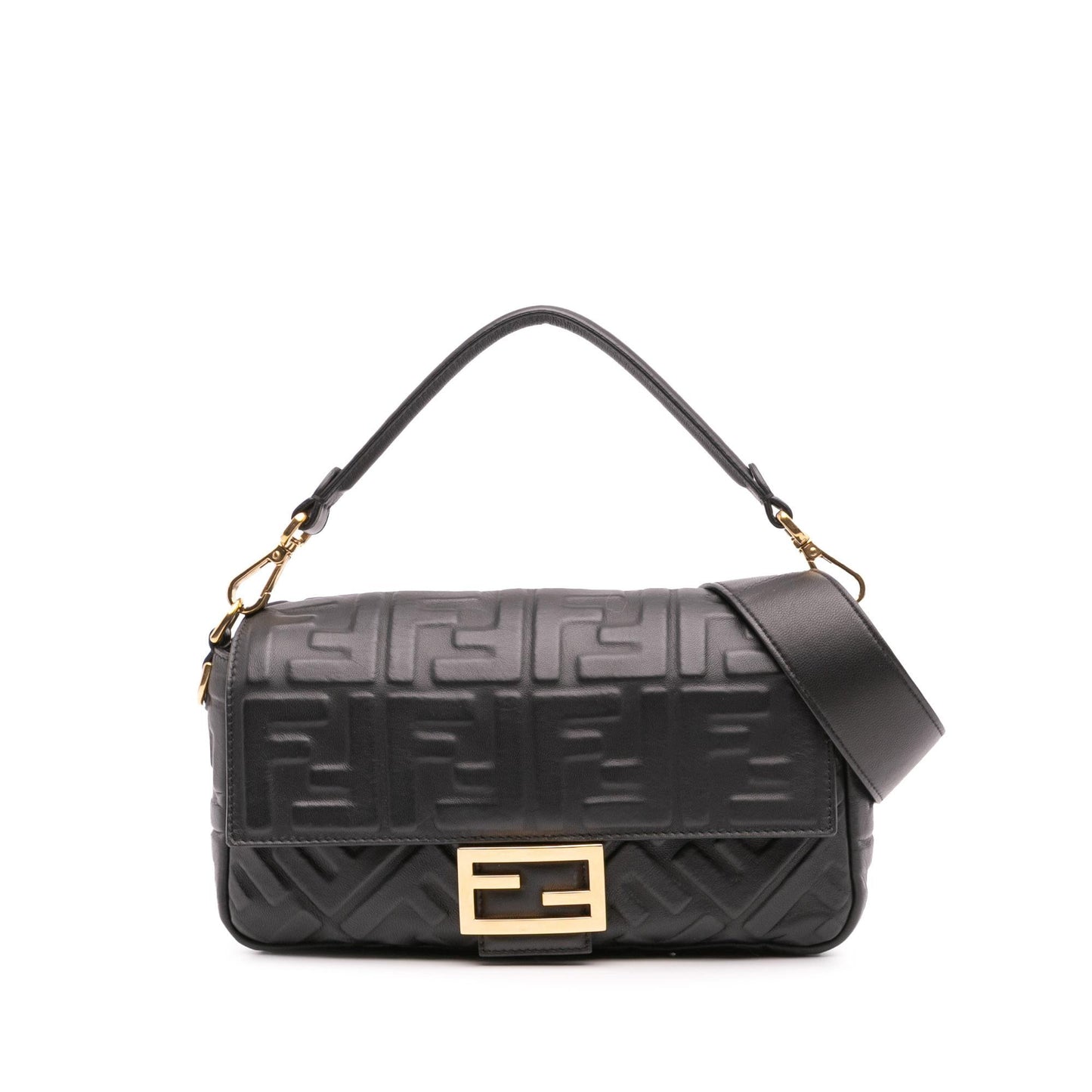 Fendi Baguette Zucchino Red Shoulder Bag Style 14