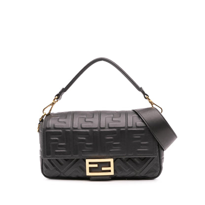 Fendi Baguette Zucchino Red Shoulder Bag Style 14