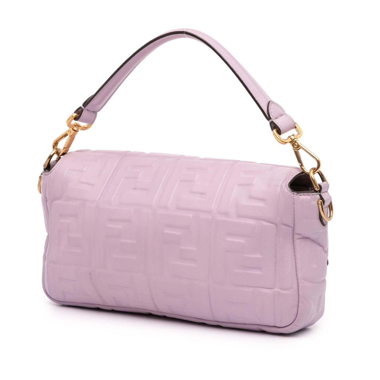 Fendi Baguette Leather Red Shoulder Bag Style 83