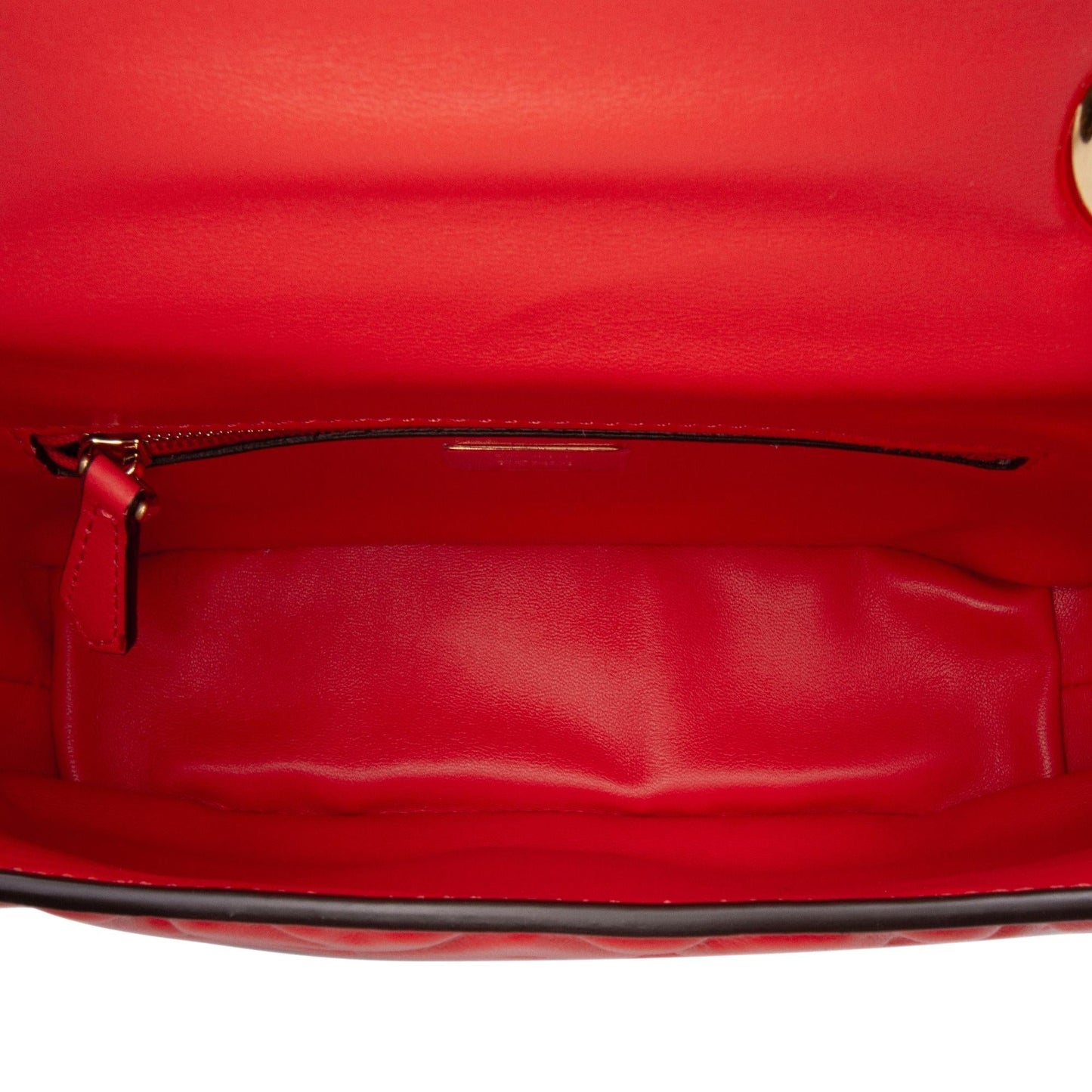 Fendi Baguette Leather Red Shoulder Bag Style 63
