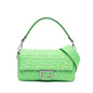 Fendi Baguette Leather Red Shoulder Bag Style 71